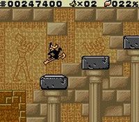 une photo d'Ã©cran de Daffy Duck - Un Tresor de Canard sur Nintendo Game Boy Color